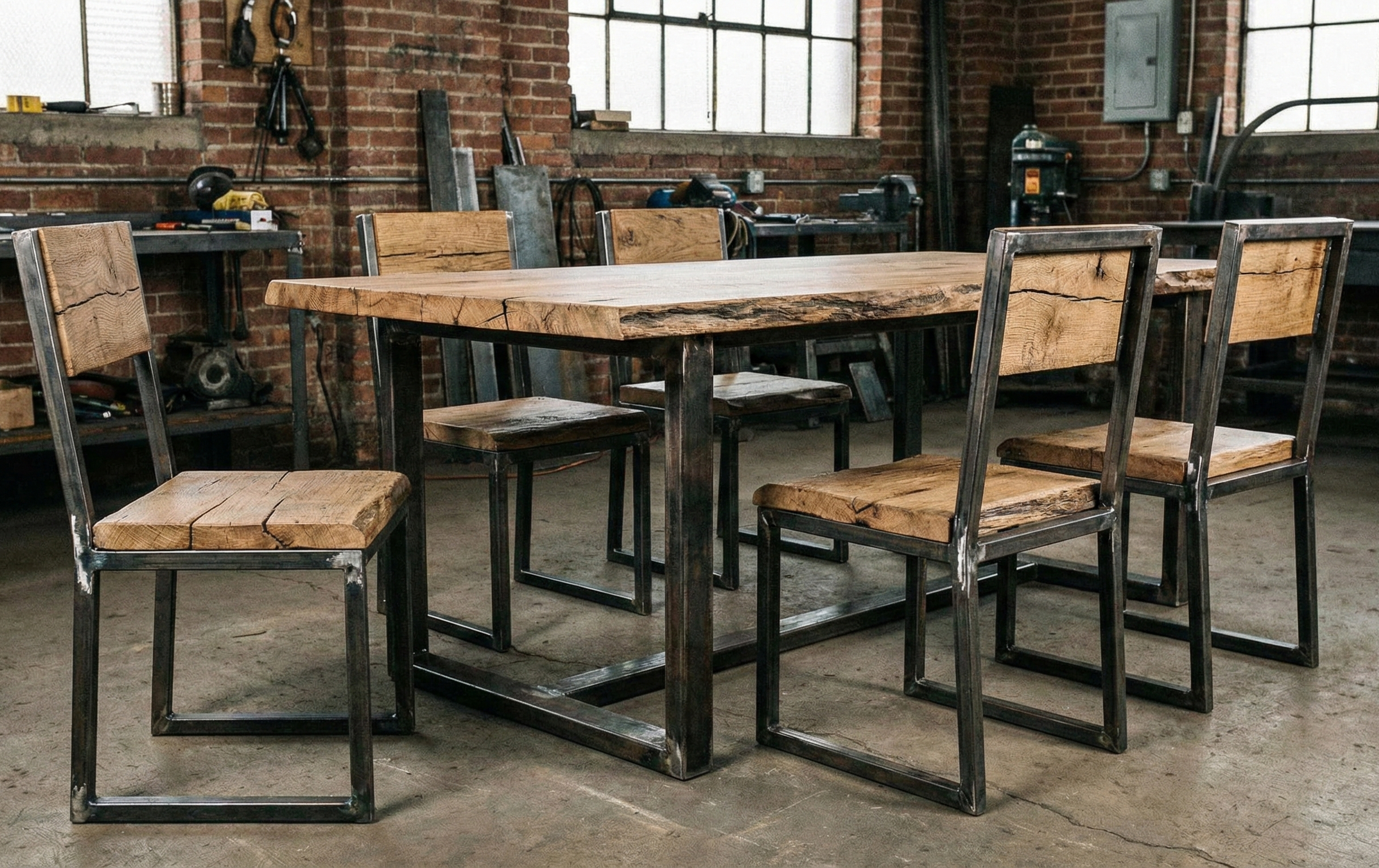 Обеденная группа - стол и стулья